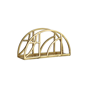 Porte-serviettes en métal de qualité supérieure porte-serviettes en or nouveau Design moderne porte-serviettes de table porte-mouchoirs pour la maison accessoires d'hôtel - Product Image 1