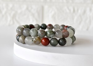 Wholesale Custom Conglomerate 8mm Crystal <b>Bracelets</b> Bulk <b>Gemstone</b> Beaded <b>Bracelets</b> for Gift Jewelry - Product Image 1