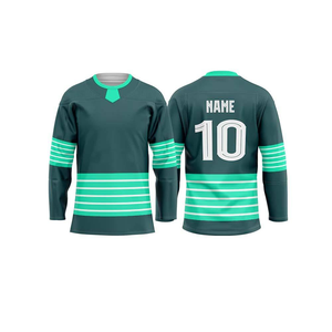 Nouveau style OEM personnalisé, maillot de hockey sur glace en maille polyester pour joueurs professionnels, maillot de hockey sur glace personnalisé pour hommes - Product Image 4