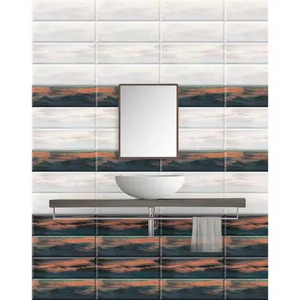 Interior de edificio comercial 12x18 pulgadas 300x450mm acabado brillante esmaltado pulido azulejos de pared de cerámica Digital ladrillo refractario para exteriores - Product Image 5