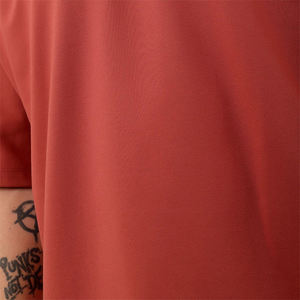 T-shirt pour hommes personnalisé 220gsm 100% coton T-shirt ordinaire de haute qualité en jersey court surdimensionné Puff Technics - Product Image 5