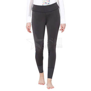 Culotte d'équitation professionnelle de haute qualité 100% polyester pour femmes nouveau Design vêtements équestres moulants pantalons d'équitation - Product Image 2