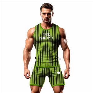Factory Direct Supply Best Material Made Men Rash Guard <b>Sets</b> Plus Size Men Rash Guard <b>Sets</b> For Fitness Wear - Product Image 1