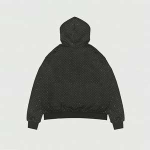 Sudaderas con Pedrería para Hombre, Diseño Único, Talla Grande, Básicas, Venta al por Mayor, Ropa Urbana de Alta Calidad - Product Image 2