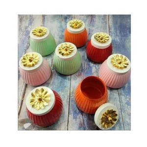 Portavelas de trabajo hecho a mano para el hogar, decoración de boda, portavelas de luz de té, portavelas central - Product Image 5