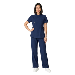 YUHONG Pantaloni Comodi e Durevoli, Antirughe, Antibatterici, Design Moderno, <span class=keywords><strong>per</strong></span> Uso in Spa, Uniformi Ospedaliere, Casacche - Product Image 3