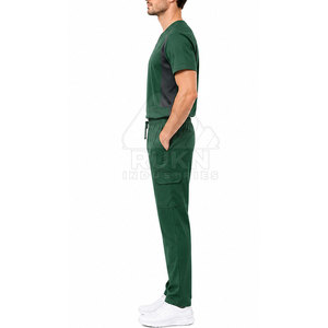 Top Pick Cargo Utility <b>Scrub</b> Suit Medical Uniform Workwear Set Custom Healthcare <b>Clothing</b> Practical Pockets Durable Knitted - Product Image 3