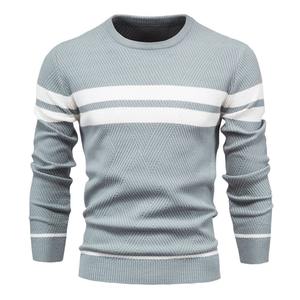 Sweat-shirt décontracté uni de qualité supérieure pour homme, coupe classique, streetwear d'automne, impression en relief, broderie, 100% coton molletonné - Product Image 2