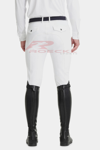 Tendance hommes culottes en gros vêtements équestres pantalons d'équitation respirant coupe ajustée pantalons d'équitation commande en gros OEM - Product Image 2