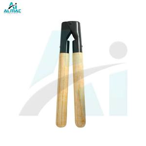 ALMAC Barnes Heavy Duty Dehorner Mango de madera Hoja de acero inoxidable Característica reutilizable para uso en granjas de Rancho Instrumentos quirúrgicos - Product Image 1