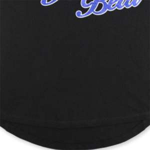 ZPB V Neck Tee Black & Royal 100% Cotton Zeta Phi Beta Shirt with <b>Glitter</b> Printed Greek Letters & Shield Sorority Apparel - Product Image 6