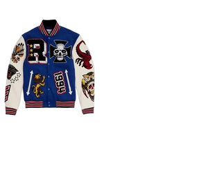 Vente en gros de vestes Letterman de baseball en chenille/vestes d'université américaine vestes universitaires de baseball imprimées sur mesure - Product Image 1