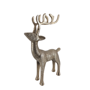 Decoración navideña Rein de aluminio Ciervo Níquel áspero Hecho a mano Personalizado Hogar y Navidad Decorativo Hecho a mano - Product Image 3