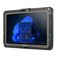 Tablette industrielle robuste Getac UX10 avec écran tactile FHD LumiBond de 10,1 pouces, luminosité de 1000 nits, étanche et résistante à la poussière