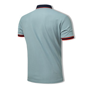 เสื้อโปโลสำหรับผู้ชายเสื้อยืดโปโลแบบกำหนดโลโก้ได้เองเสื้อกอล์ฟ2025บริการ OEM - Product Image 6