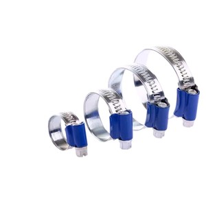 Tiêu chuẩn người Anh BS Latch loại tưng bừng Ống kẹp kẹp, màu xanh kẽm mạ, cho ô tô công nghiệp ống Ống kết nối. - Product Image 1