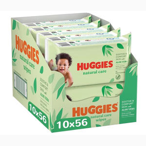 Lingettes pour bébé en coton premium, nettoyage féminin, emballage multipack pour les demandes de distributeurs mondiaux - Product Image 6