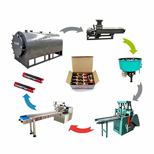 High Pressure Shisha Cube Briquette Charcoal Hookah Making Machine with Motor High Productivity 5000-8000pcs/h Capacity - Product Image 6