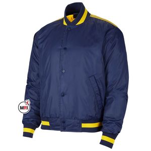 2023 Unisexe Stand Bomber Basketball Vestes pour Adultes Logo Personnalisé Hiver Sublimation Imprimer Hommes Femmes Moto Vêtements - Product Image 1