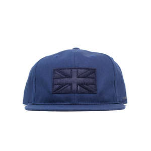 Casquette Wells Cap UK-Navy style Hip Hop, broderie 3D, toile et polyester, pour la performance et la pêche - Product Image 1