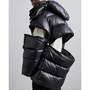 LOW MOQ Factory Price Bubble Windproof <b>Coat</b> Puffer Jacket Customized Logo Wholesale Winter Puffer Jacket - Product Image 5