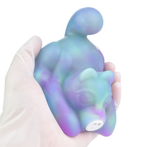 Livraison directe Vibrateurs de contrôle sans fil Fantasy Grinders Cat shaped Silicone Luminous vagin Massager Lesbian Foreplay Sex Toys - Product Image 1