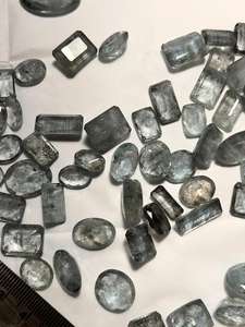 Natural Moss Aqua Faceted Mix Shape Gemstone - Product Image 3