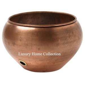 Gold Color Latest Design Metal Hose <b>Pots</b> <b>Large</b> Shape Handmade Designer Fancy Look Admirable Stylish Hose Storage <b>Pots</b> From India - Product Image 1