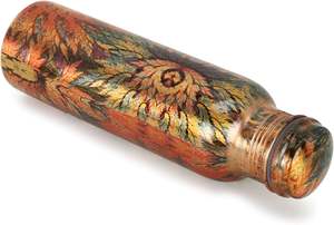 Premium Quality Copper <b>Water</b> <b>Bottle</b> with Leak Proof Lid and Smooth Finishing for Fitness <b>Gym</b> Travel and Daily Use - Product Image 5