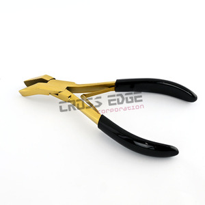 Extension de cheveux Pince à sertir incurvée Tête incurvée pour une utilisation facile Taille de 7 pouces Parfait pour l'application et le retrait des microbilles - Product Image 5