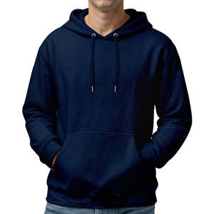 Sudadera con capucha de lana de gran tamaño para hombre cómodo algodón Streetwear pulóver sudadera OEM fabricante al por mayor - Product Image 3