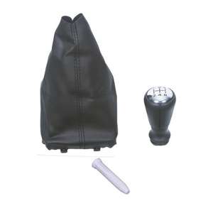 Funda de Palanca de Cambios y Pomo de 5 Velocidades para Peugeot 206 206+ 2001-2008, Accesorio para Automóvil - Product Image 1