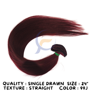 ผมแท้จากอินโดนีเซีย 100% เกรด Remy แบบ Single Drawn เนื้อผมตรง ยี่ห้อ GENIUS WEFT HAIR - Product Image 3
