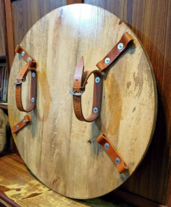 Bouclier Marvel Bouclier en bois Costume d'Halloween Bouclier de montage mural par calvin artisanat - Product Image 4