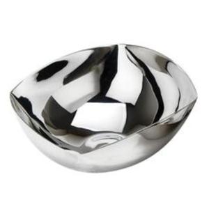 Bol de service en acier inoxydable avec un bord large et une capacité profonde parfait pour présenter les salades, les fruits et autres plats - Product Image 5