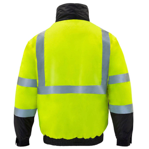 Chaqueta de trabajo con logotipo personalizado OEM para hombre, estilo de invierno informal superligero de alta calidad con cierre de cremallera, tendencia superior asequible - Product Image 3