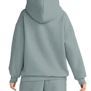 Oem Service Sweats à capuche pour femmes Anti-rides Casual Streetwear Drop Shoulder Respirant Ecologique Hoodies pour femmes - Product Image 2