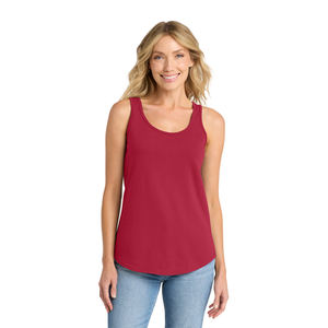 Camiseta sin Mangas Básica Color Granate para Mujer, Tejido de Algodón Transpirable, Ajuste Elástico Cómodo, Fabricante de Ropa OEM/ODM - Product Image 3