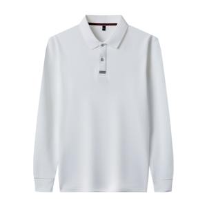 Taille U 220 GSM 80% Coton 20% Polyester Polo brodé Premium Personnalisé Activewear Polo à manches longues pour hommes - Product Image 4