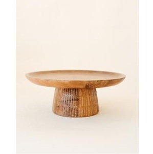 Fantastique trois niveaux à la main mangue en bois gâteau affichage piédestal servant tasse gâteau support pour la maison Restaurants fête utilisation - Product Image 3