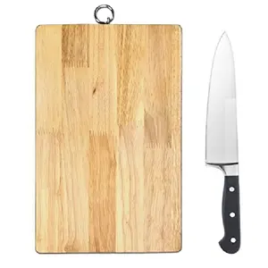 Деревянная разделочная доска с металлической ручкой, кухонная специальная бамбуковая разделочная доска, Органическая разделочная доска для дома и кухни, инструмент
