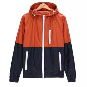 Veste Softshell imperméable d'automne pour l'extérieur, veste à capuche confortable 100% polyester nylon nouveau style avec tissu en toile, vente en gros - Product Image 2