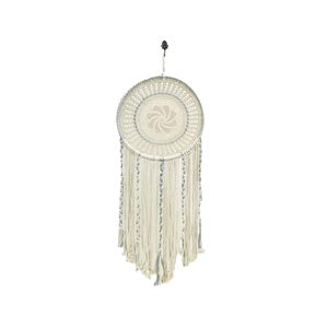 Diseño sólido Boho decoración macramé tejido dejar tapiz colgante de pared atrapasueños accesorios para niños - Product Image 6