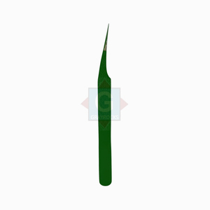 Pinzas de extensión de pestañas de Punta puntiaguda de precisión de acero inoxidable de alta calidad Instrumentos de belleza con logotipo personalizado - Product Image 1