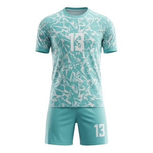 Conjunto de camiseta de fútbol con textura blanca y marrón sublimada personalizada, uniforme de entrenamiento transpirable para hombre, 84 camisetas de fútbol para equipo. - Product Image 2