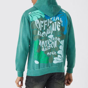 Sudaderas con capucha y sudaderas elegantes de OEM para hombre, ropa informal única, forro polar de algodón 80% transpirable y anticontracción - Product Image 2