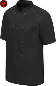 2025 producto más nuevo, la mejor calidad, ropa Unisex, abrigo de Chef, ropa de Hotel y restaurante, abrigo de Chef para hombres de Hexaplus Industries - Product Image 2