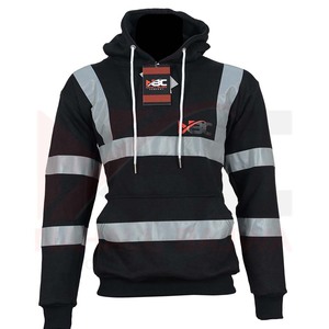 2023 nouveau Design Hi Vis réfléchissant sécurité à capuche étanche vêtements de travail veste personnalisable avec Logo en Polyester de haute qualité - Product Image 2
