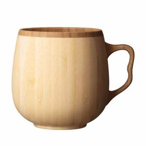 Taza de madera hecha a mano de estilo nórdico, taza portátil de madera Natural para café, té y leche, diseño clásico para acampar, regalos de negocios - Product Image 6
