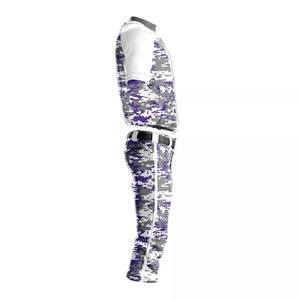 Uniforme de béisbol 100% poliéster sublimación personalizada camisetas de béisbol pantalones Softball ropa deportiva hecha a medida nombre del equipo ropa deportiva - Product Image 3